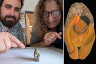 Ancient Israeli figurine shows goose love scene
