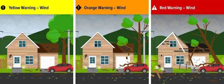 There's yellow snow forecast for central Quebec, but it's not what you think