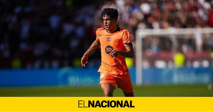 Pau Cubarsí completa el plan y rueda una cabeza en el Barça
