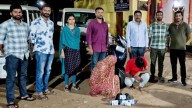 Excise Dept arrested two people for selling Ganja in Nampally