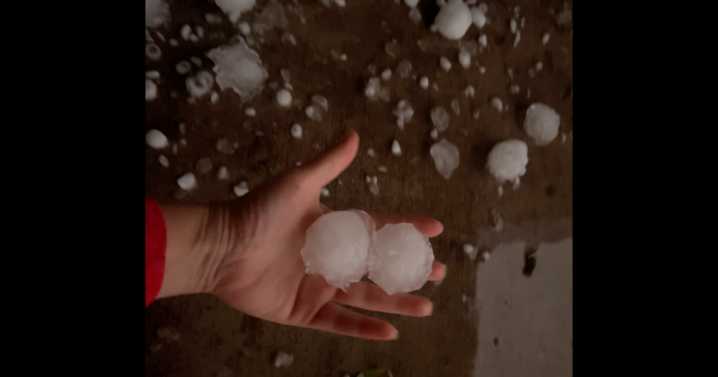 Golf ball-sized hailstorm slams Portland and Taft, leaving trail of damage