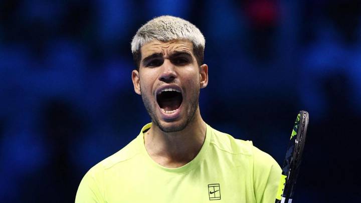 Carlos Alcaraz - Félix Auger-Aliassime: hora y dónde ver de la semifinal de las Nitto ATP Finals de este sábado