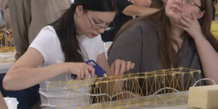 Building bridges with teamwork...and spaghetti