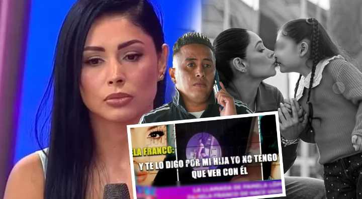 Pamela Franco SE ARREPIENTE de haber jurado POR SU HIJA no conocer a Christian Cueva y se JUSTIFICA: "Yo estaba sedada..."