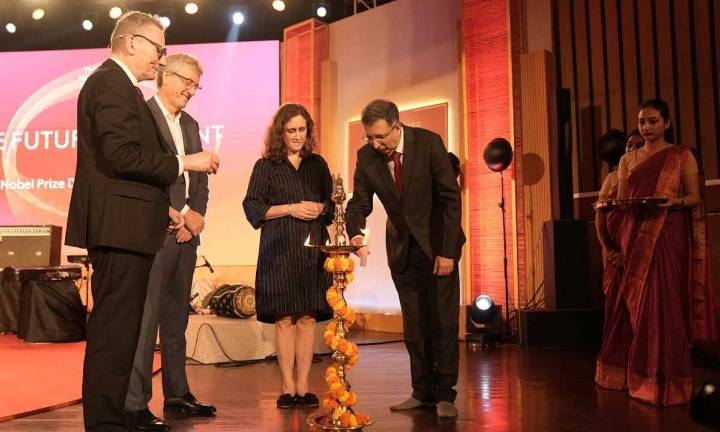 Nobel Prize Dialogue India 2025, in Partnership with Tata Trusts, brings together Laureates and Experts, to inspire synergies between Science, Society, and Youth