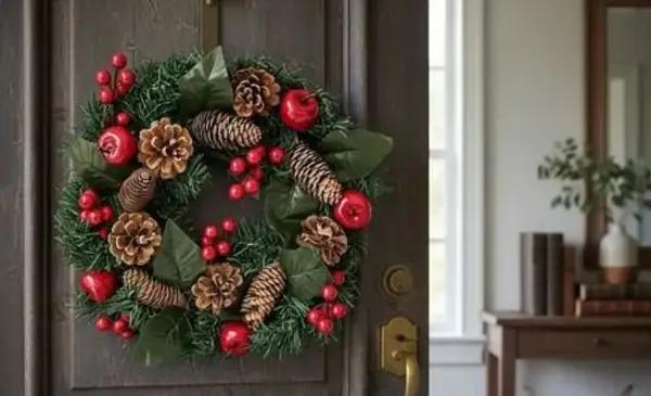 Chau a las coronas clásicas esta Navidad: esta es la nueva tendencia