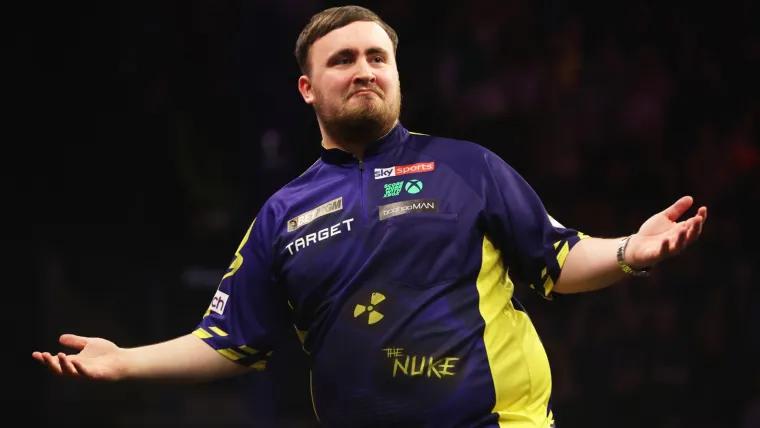 Who is Luke Littler's opponent in the first round of the 2026 PDC Darts World Championship?