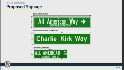 Westminster City Council votes to slain conservative activist with street renaming and 'Charlie Kirk Day' on Oct. 14