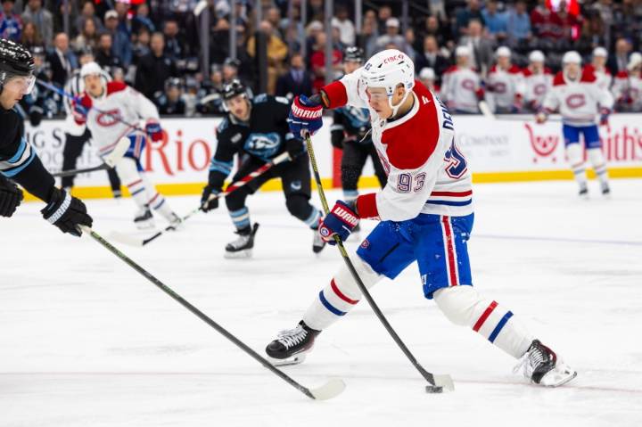 Montreal comes back in third period to beat Mammoth, 4