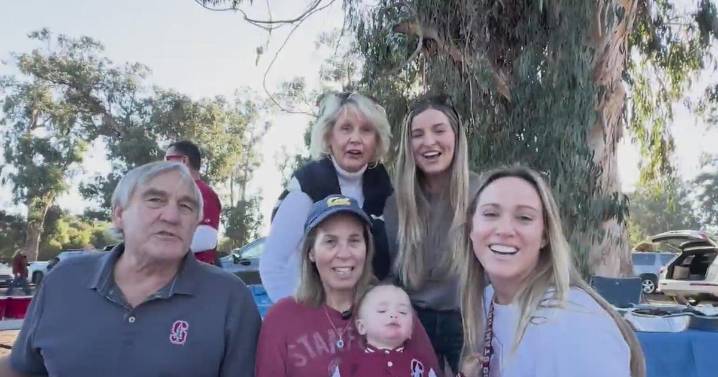 Bay Area family divided over Cal, Stanford rivalry unites for massive tailgate