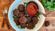 Recipe: Meatless meatballs offer a lighter protein