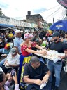 Todo un éxito II Festival de la Empanada con pan realizado en la calle Chimborazo