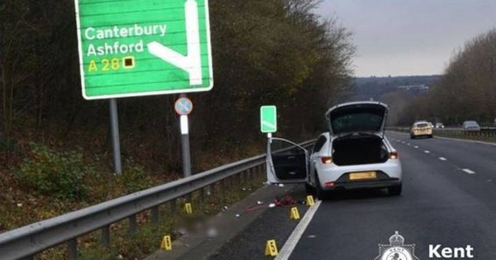 Two men jailed for combined 48 years after violent axe attack on A2 near Canterbury