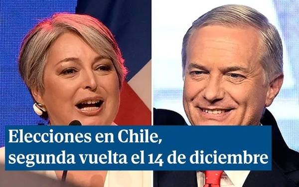 ELECCIONES EN CHILE: LA COMUNISTA JARA Y EL ULTRADERECHISTA KAST COMPETIRÁN POR LA PRESIDENCIA