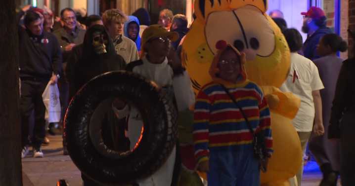 Residents flock to spooktacular Halloween celebration on Franklin Street :: WRAL.com