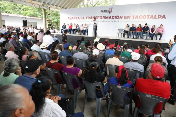 Avanza la transformación en Tacotalpa