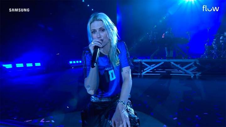Emily Armstrong, la nueva vocalista de Linkin Park, homenajeó a Diego Maradona