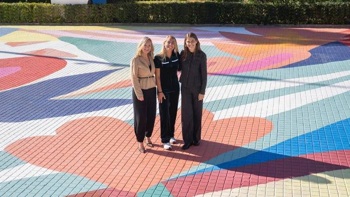 El Centro Comercial Saler inaugura la Plaza Sur con el mayor mural de arte urbano de la Comunitat Valenciana