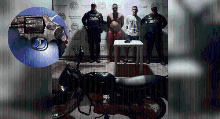 Dos sujetos fueron capturados cuando intentaban robar una casa en Santa Marta La rápida reacción de la Policía Metropolitana permitió frustrar el hurto.