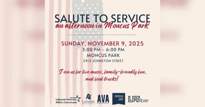 Salute to Service to honor local veterans at Moncus Park