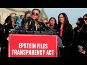 Survivors speak out on Capitol Hill as House prepares to vote on release of Epstein files