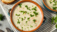 The Delicious Pacific Northwest Chowder That Replaces Clams With This Flaky Fish 