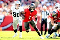 Weekend Players To Cut for Week 12 Lineups - Sam LaPorta, Jacory Croskey-Merritt, Rachaad White, Jayden Daniels, Joe Flacco, Keenan Allen, Kimani Vidal, Emari Demercado, Aaron Rodgers, more