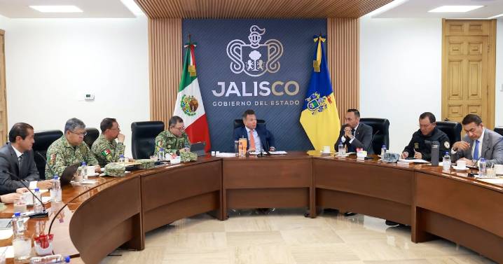 “Trabajamos en equipo”, asegura Lemus sobre reunión de Seguridad con GN y Sedena