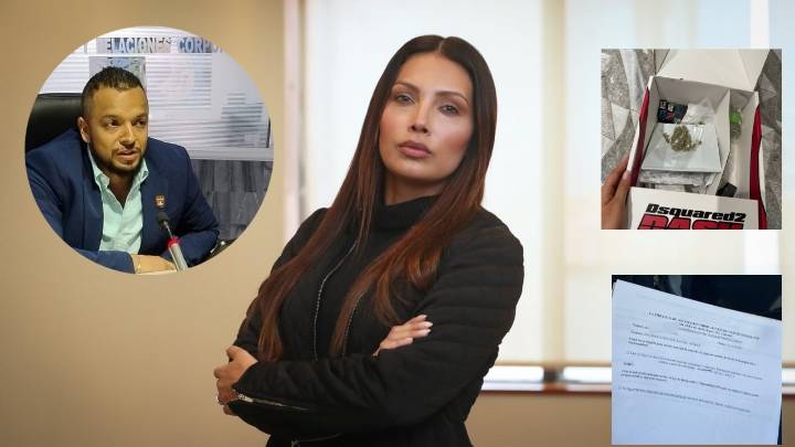 Esta son las pruebas de la expareja del concejal Andrés Escobar tras denunciarlo por consumo de drogas