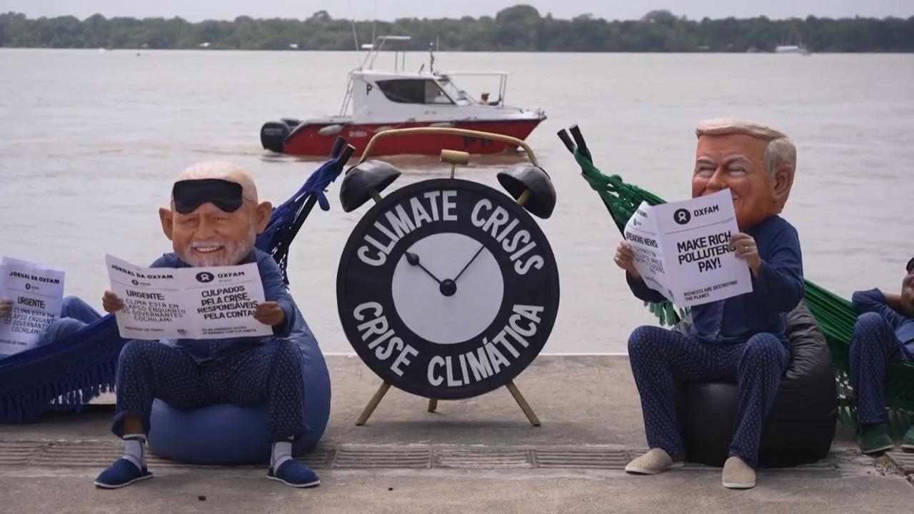 NGOs stage climate protest at COP30, urge world leaders to ‘wake up’