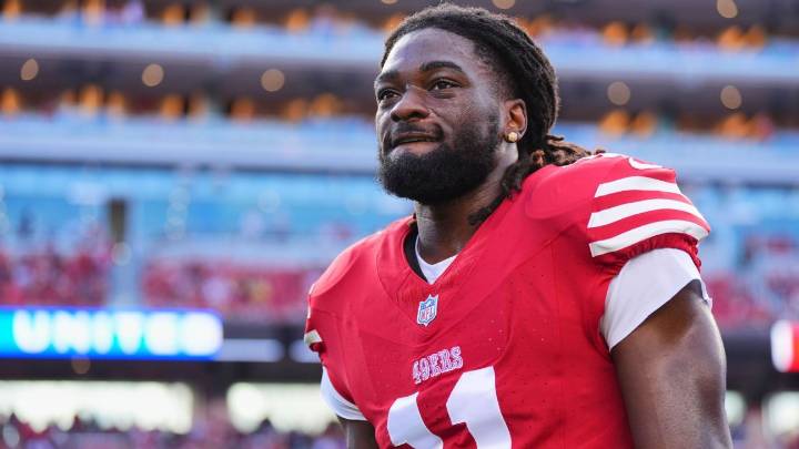 Niners' Shanahan admits Aiyuk's contract situation 'unusual'