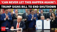 FULL: ‘AMERICANS, DON’T FORGET!’: Trump ROASTS Dems, ENDS Shutdown, Wants Filibuster Gone