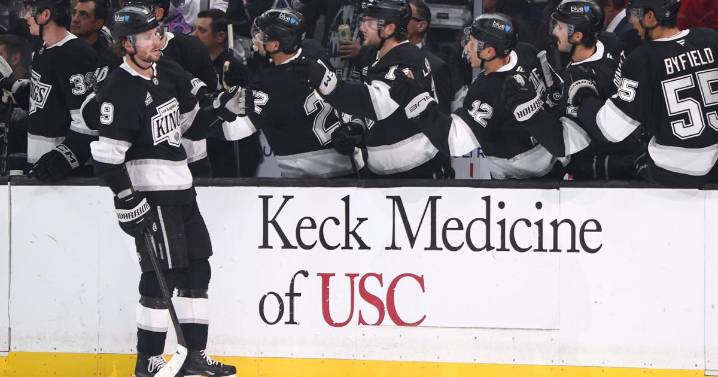 Kempe scores 200th NHL goal, Doughty sets Kings record for defenseman in 3