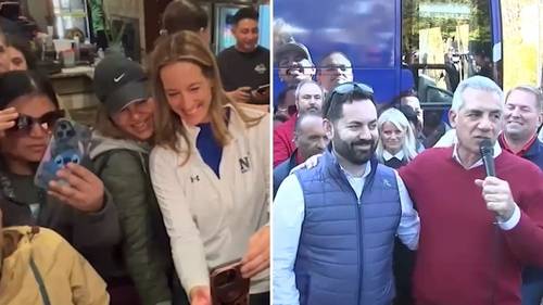 Sherrill, Ciattarelli make their final push for votes in the NJ governor's race