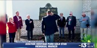 Aviation Heritage Gold Star Memorial Marker