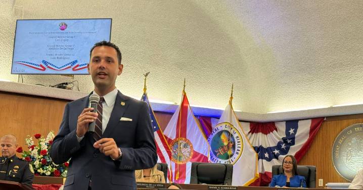 Hialeah: Bryan Calvo enfrenta importantes retos desde el primer día de su gobierno