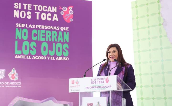 Clara Brugada anuncia paquete de reformas por el 25N: propone medidas contra violencia familiar