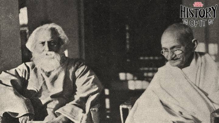 Tagore wanted two stanzas of Vande Mataram, Gandhi compared chant to Allahu Akbar