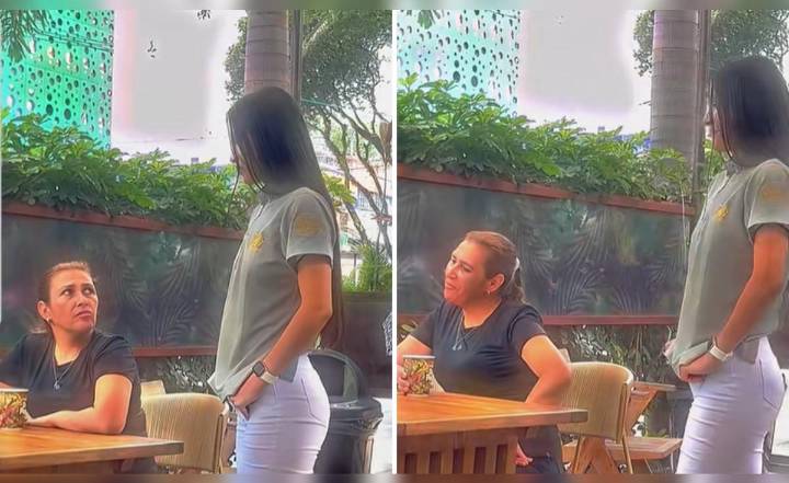 Joven regresa de EE.UU. para sorprender a su madre tras 3 años sin verla y su reacción desata risa en redes: “Un poco más y le pide prueba de ADN”