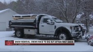 Local Plow Crews playing catch-up with winter weather