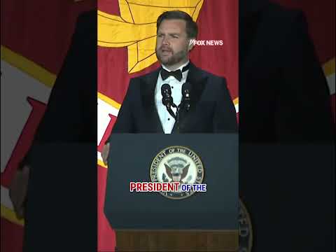 Vance says he's 'proud' to be first VP that's a Marine #jdvance #foxnews #fox