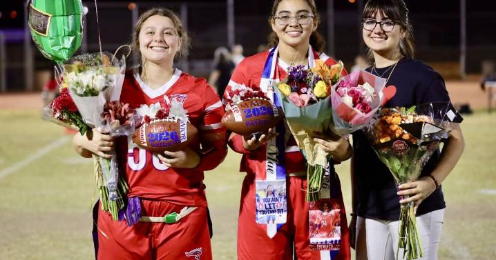 River Valley flag football knocks off MALC; Lady Patriots recognize seniors