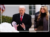 President Trump pardons two turkeys