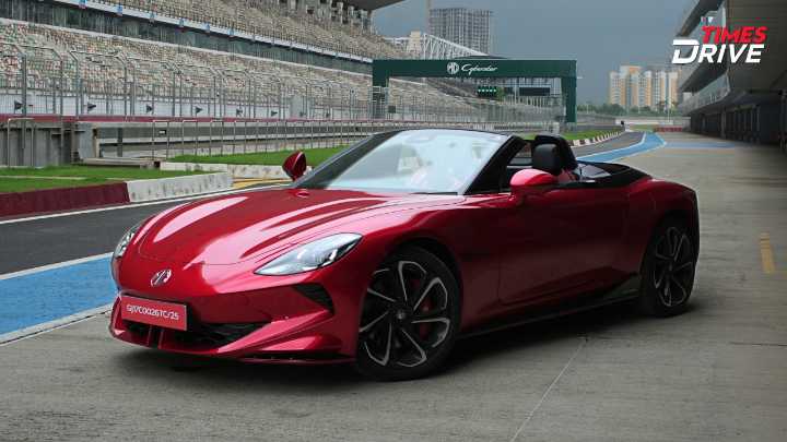 MG Cyberster Crosses 350 Unit Sales Mark in India Since Launch