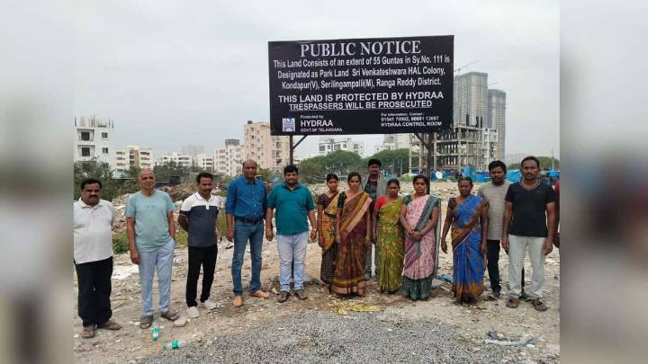HYDRAA protects Rs 700 crore govt land in Kondapur