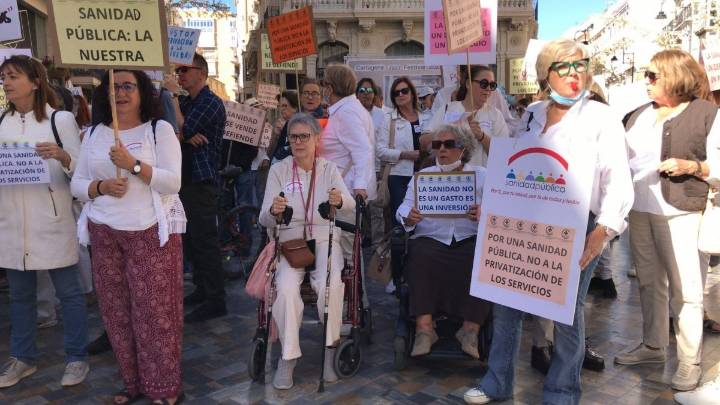 Concentraciones en defensa de la Sanidad Pública