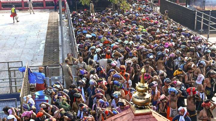 Kerala Police launches QR code armbands for children arriving at Sabarimala temple