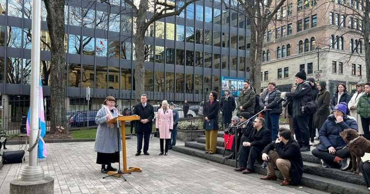 Transgender Day of Remembrance marked in Halifax with flag raising