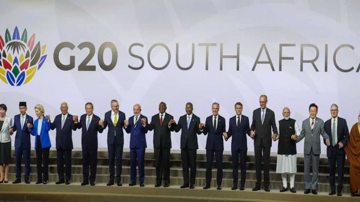 PM Modi underscores "shared commitment to global progress and prosperity" at G20 Leaders' Summit in Johannesburg