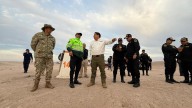 Vicente Tiburcio y militares llegan a frontera con Chile: "Vamos a ser firmes"